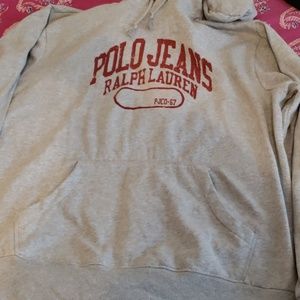 Polo women's sweatshirt, grey and great condition.